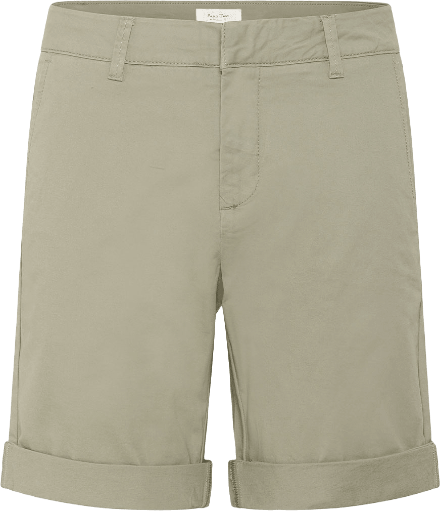 HanijanPW Shorts, från Part Two, i färgen Vetiver.