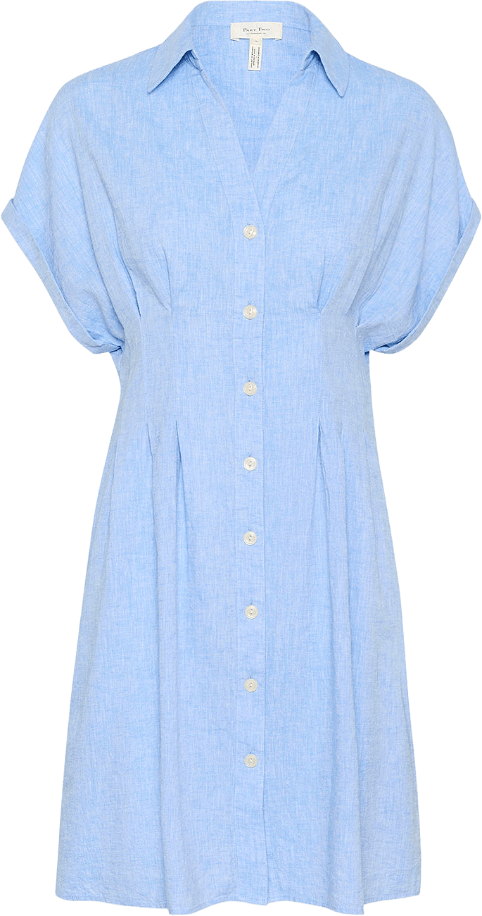 Rianna PW DR Dress, från Part Two, i färgen Marina Chambrey.