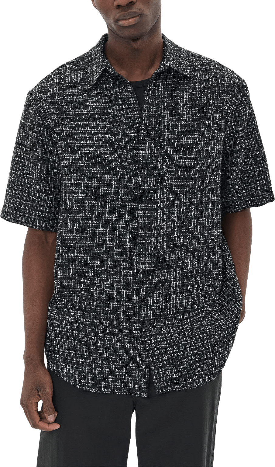 Franjo 73 Shirt, från Matinique, i färgen Black.