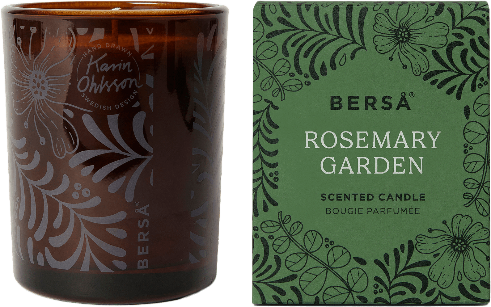 Scented Candle Rosemary Garden, från Berså.