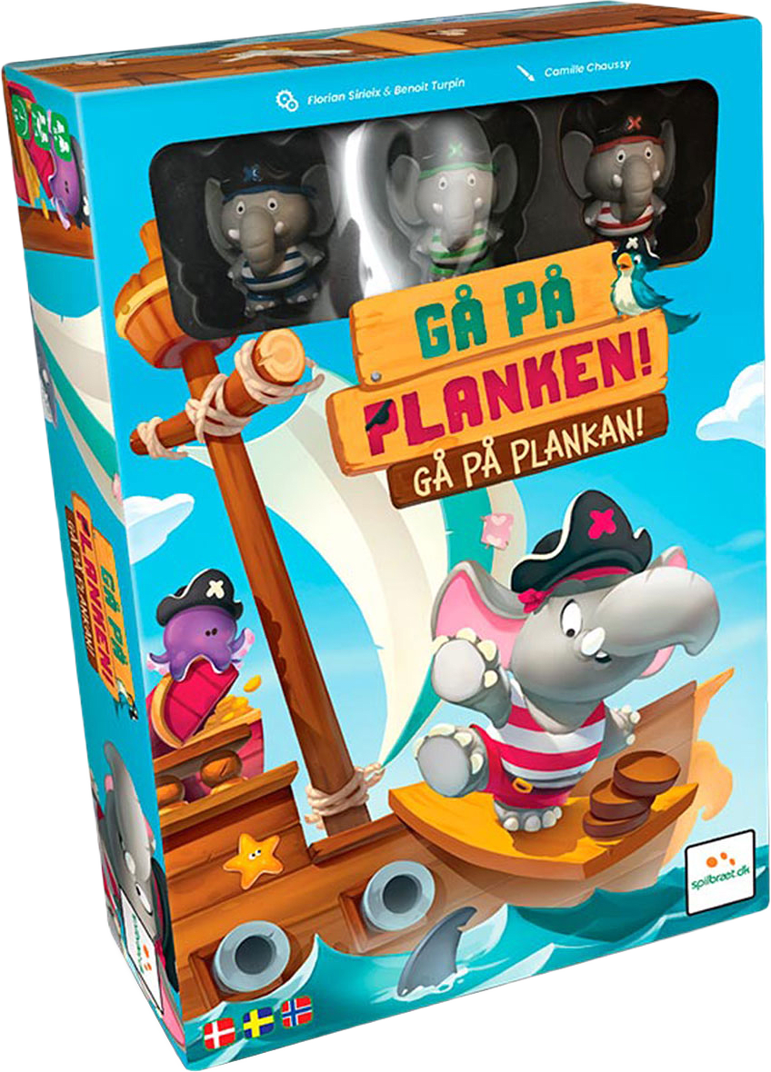 Spel Gå på Plankan, från Brädspel.