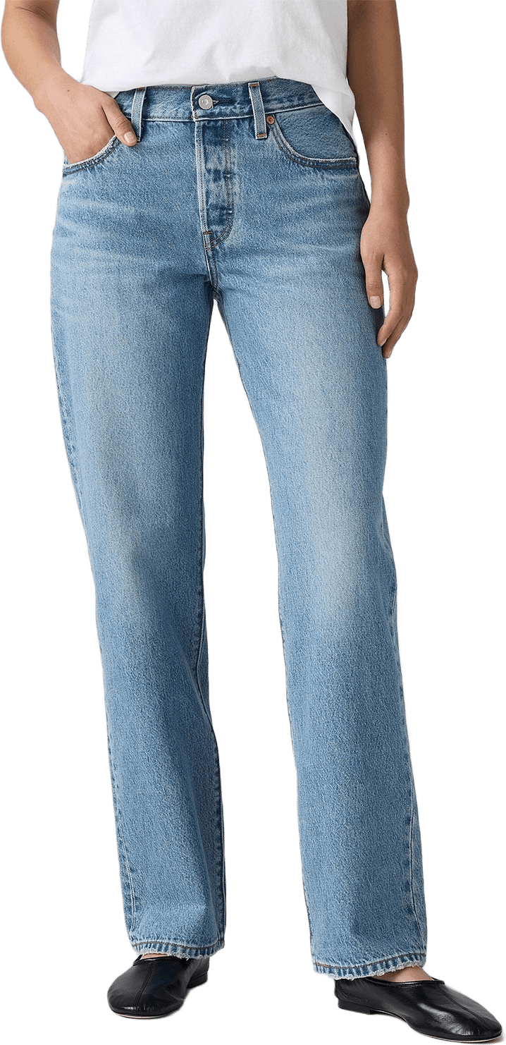 501® '90s Jeans, från Levi's, i färgen Med Indigo - Worn In.