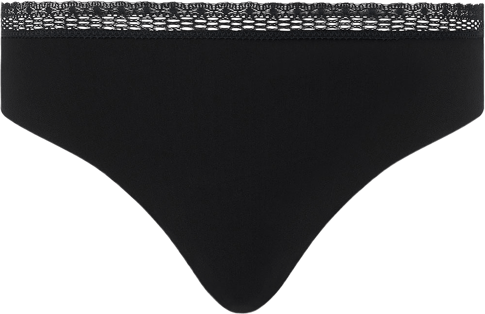 Cozy Chic Brief, från Chantelle, i färgen Black.