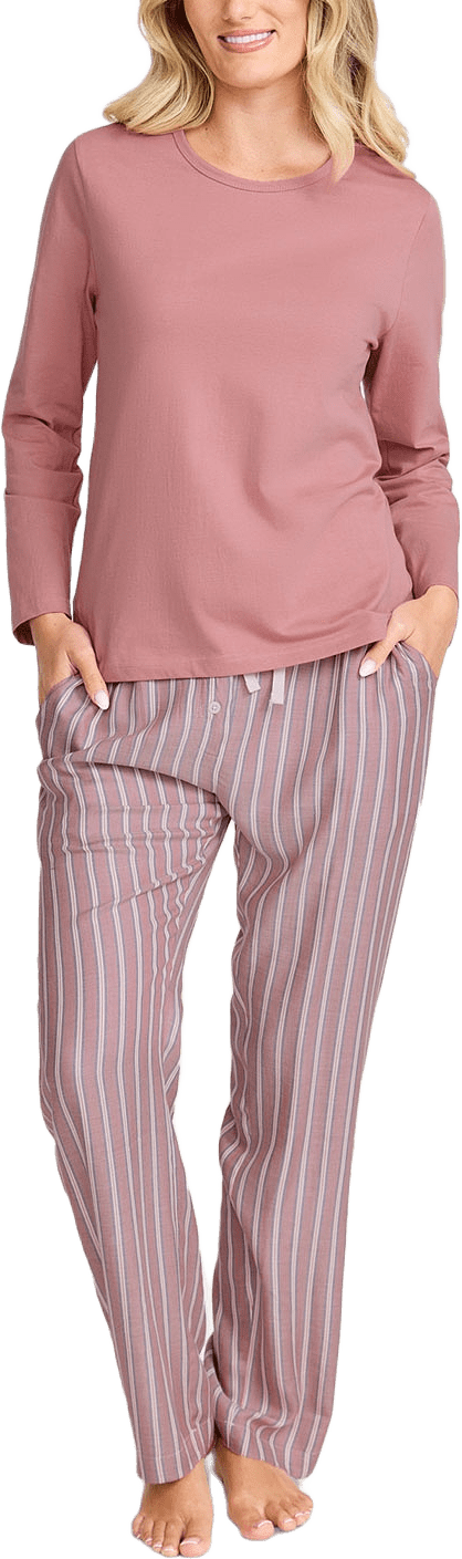 Pyjamas, från Damella, i färgen Vintage Rose.