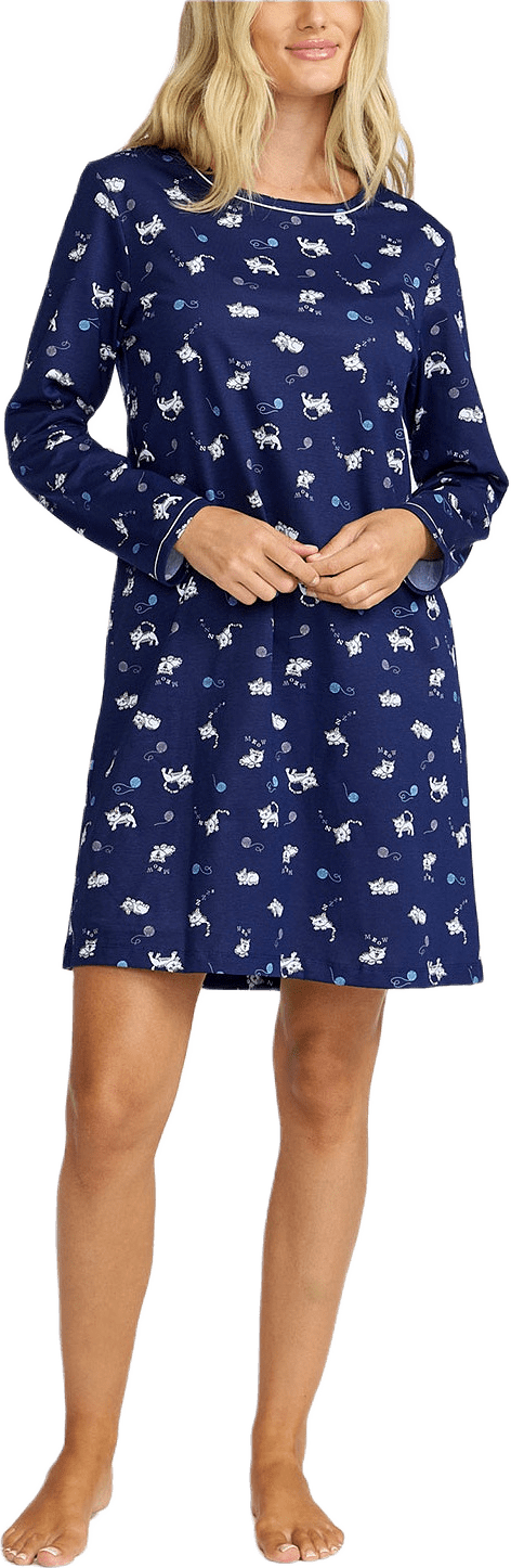 Nattlinne, från Damella, i färgen Navy.