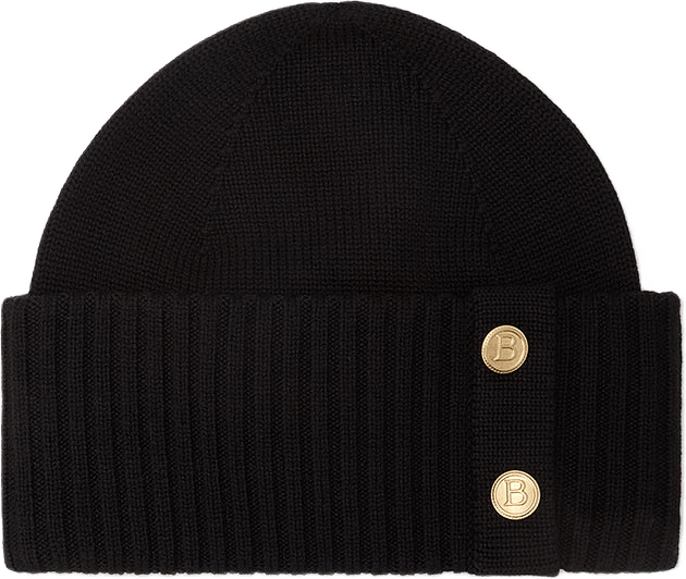 Roya Beanie, från Busnel, i färgen Black.