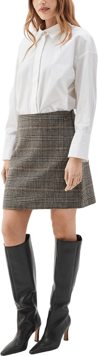 Marit Checked Skirt