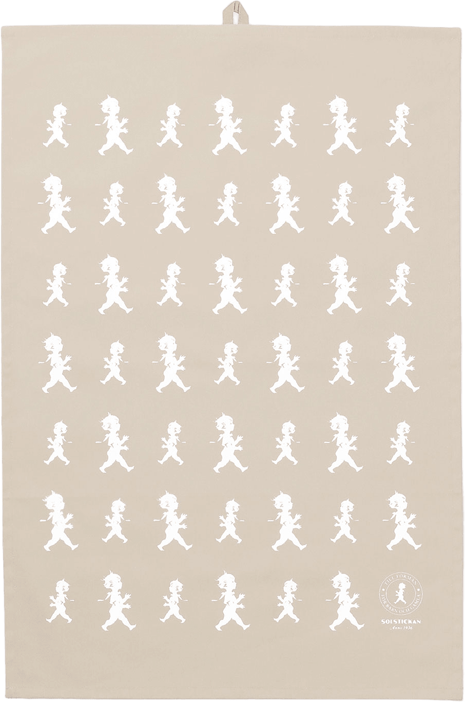 Kökshandduk, från Solstickan Design, i färgen Beige.