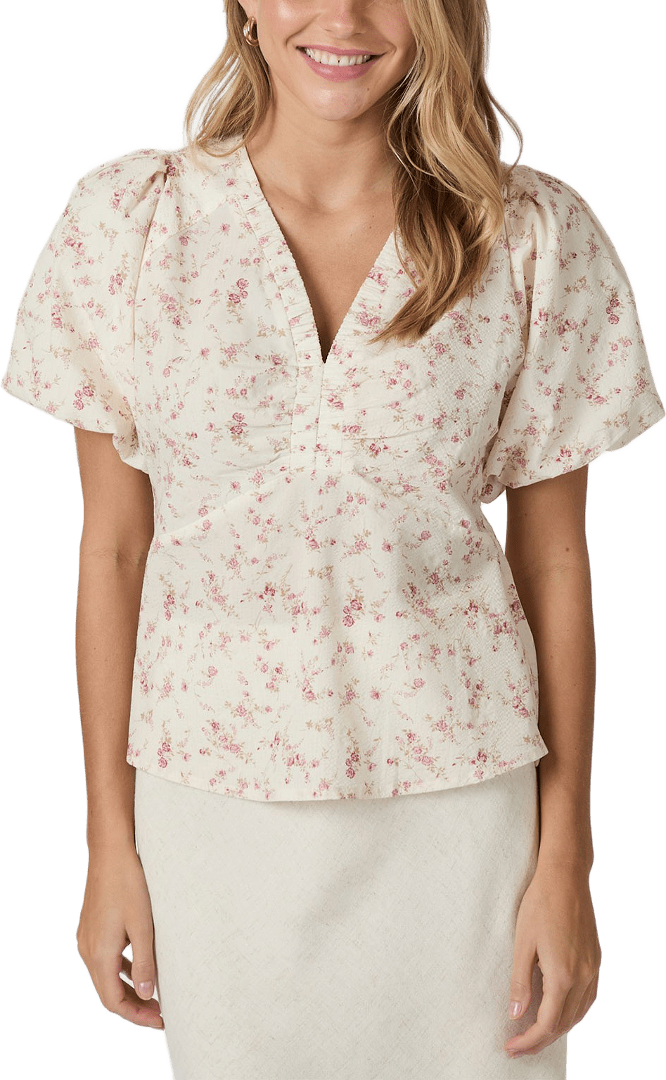 Irina Print Blouse