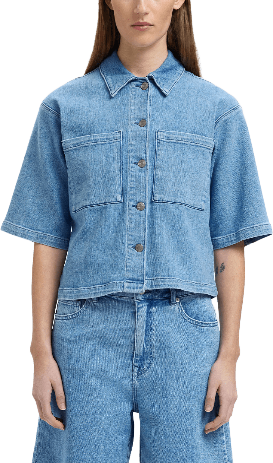 Jeansskjorta