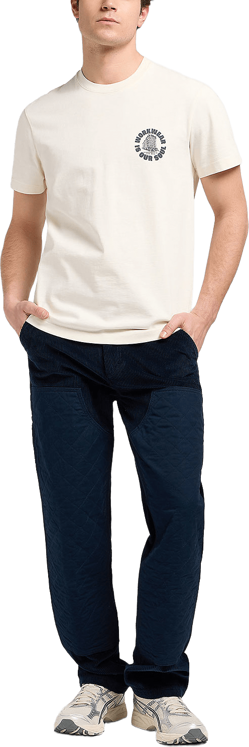 Ww Graphic Tee, från Lee, i färgen Ecru.