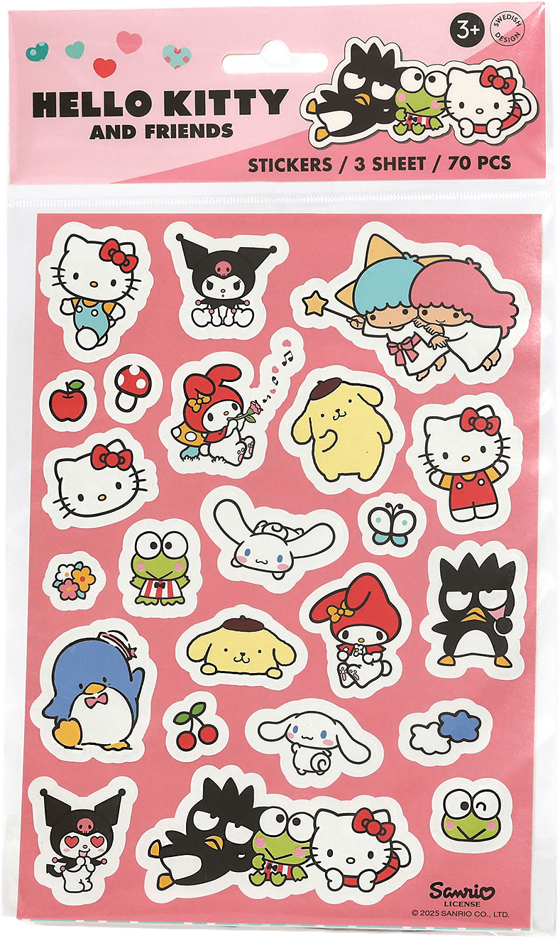 Hello Kitty Klistermärken, från Hello Kitty.