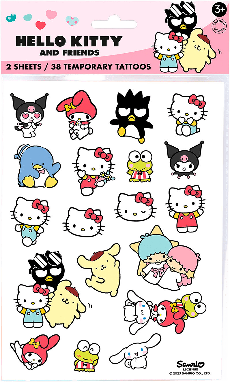 Hello Kitty Barntatueringar, från Hello Kitty.