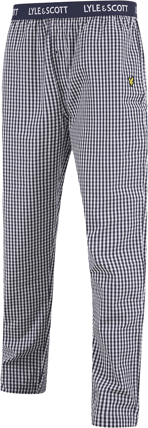 Stuart Pyjamas set, från Lyle & Scott, i färgen Peacoat Gingham.