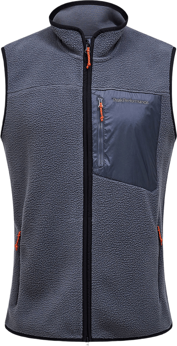 M Pile Vest, från Peak Performance, i färgen Mountain Mist.