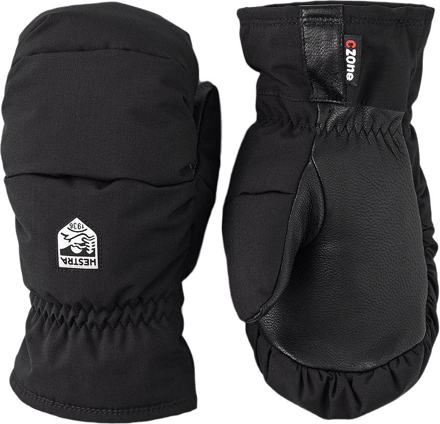 Foss Jr Mitt, från Hestra, i färgen Black.