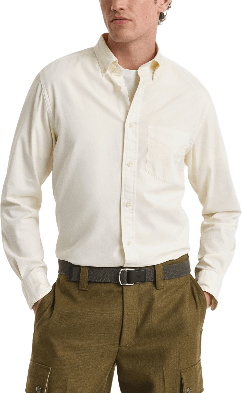 Reg Gmnt Dyed Twill Shirt