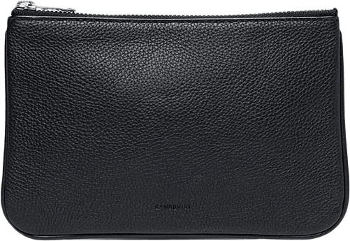Leather Pouch Piping, från Sandqvist, i färgen Black.