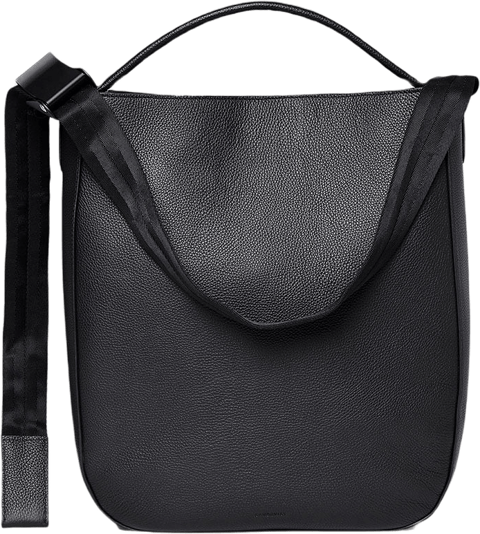 Leather Hobo Tote
