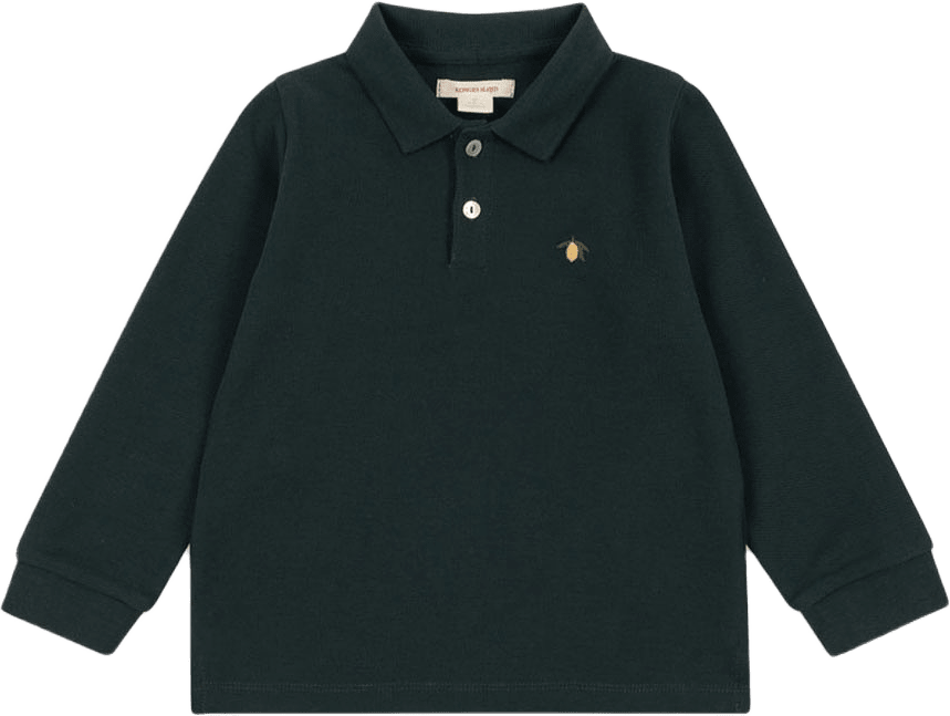 FLORIAN LS POLO GOTS, från Konges Sløjd, i färgen Pine Grove.