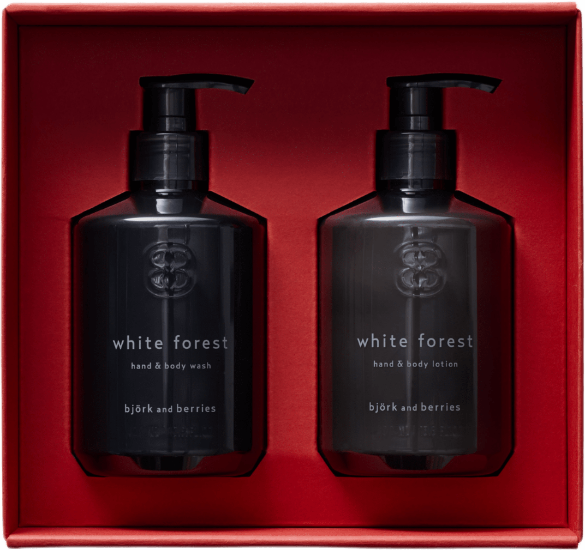 White Forest Hand & Body Care Duo, från Björk & Berries.