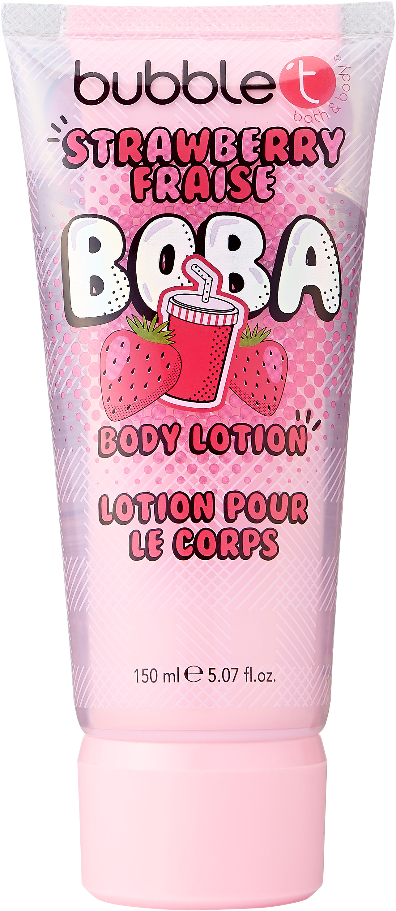 Boba Strawberry Body Lotion, från BubbleT.
