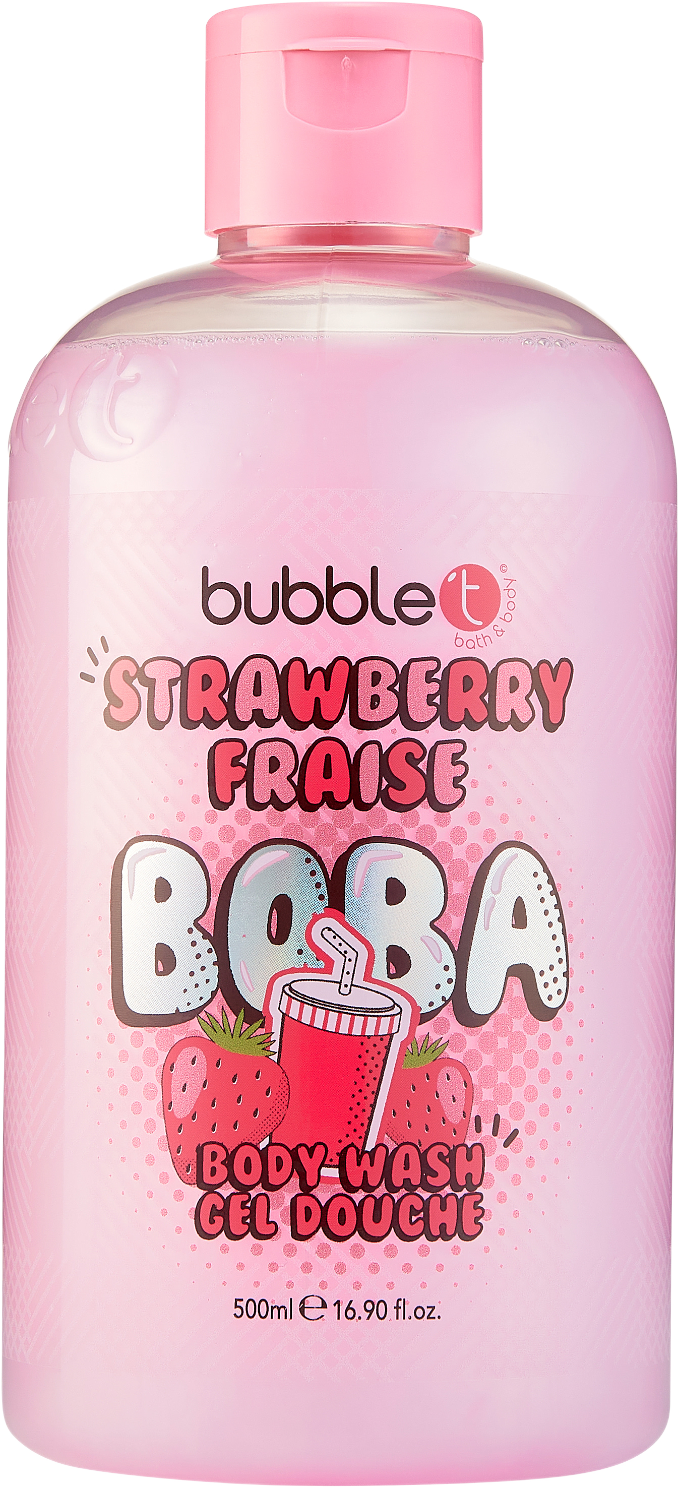 Boba Strawberry Body Wash, från BubbleT.