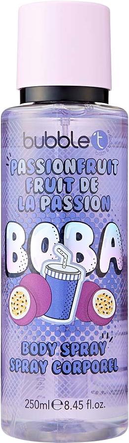 Boba Passionfruit Body Spray, från BubbleT.