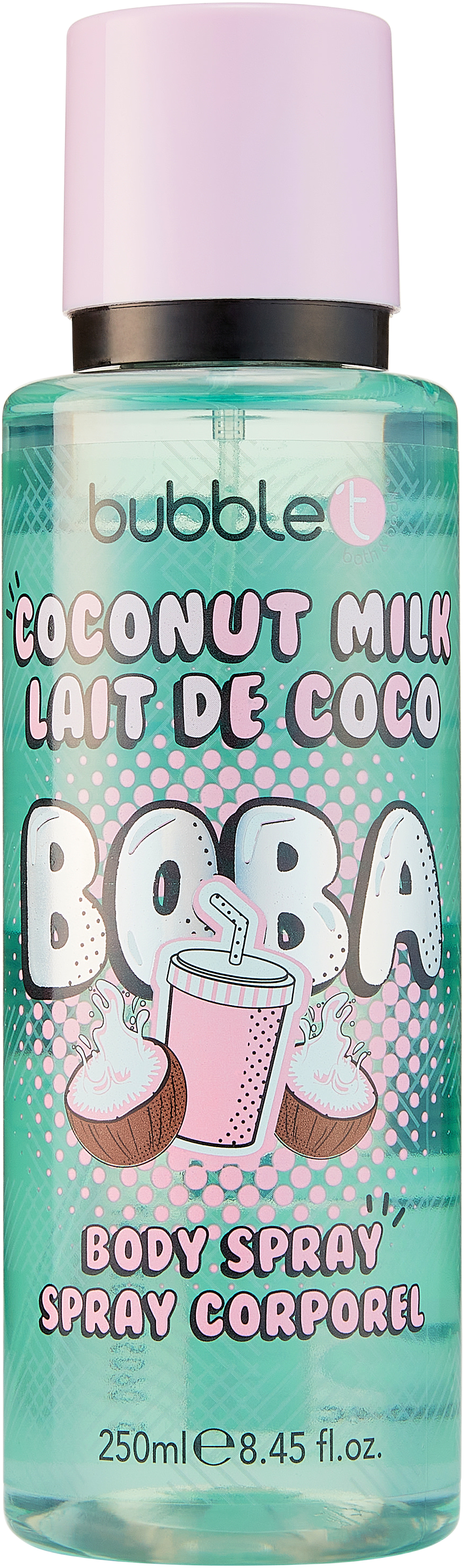 Boba Coconut Milk Body Spray, från BubbleT.