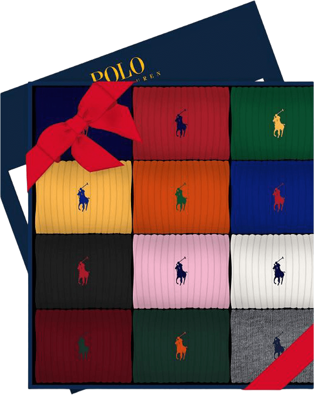 Egyptian Cotton 12pkt Giftbox, från Polo Ralph Lauren, i färgen Assorted.