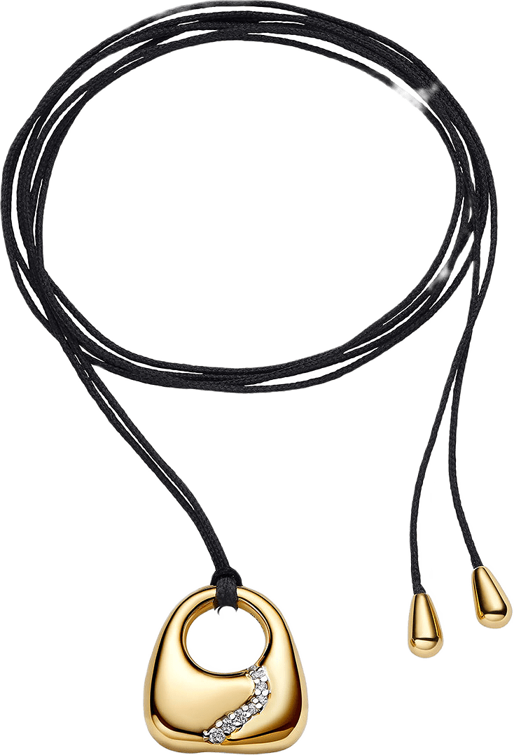 Weekender Flash Necklace, från Maria Black, i färgen Gold.