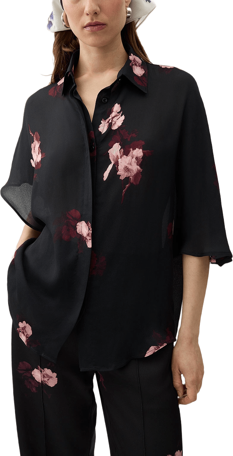 Finch Bouquet Cr Blouse