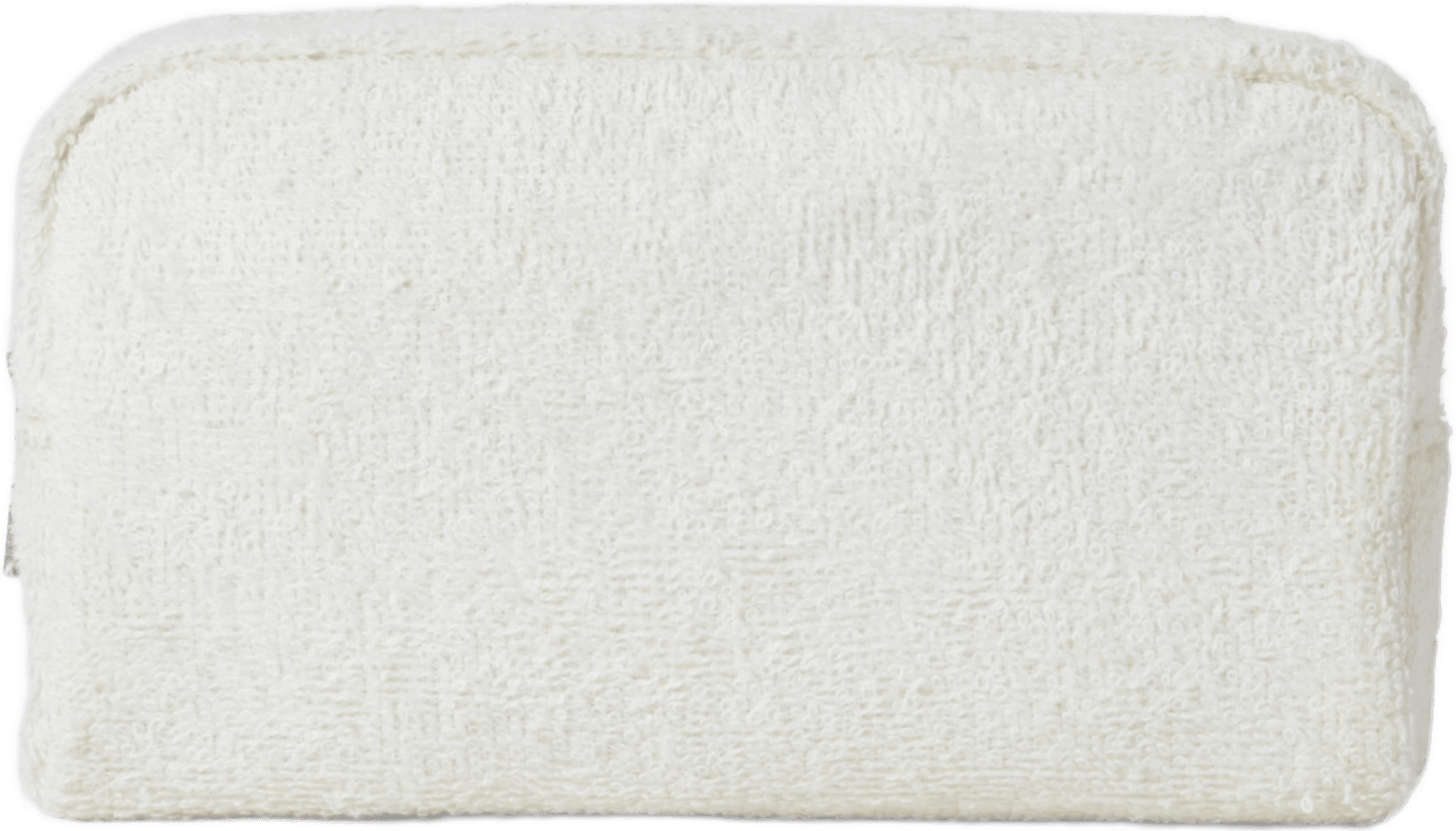 Necessär i frotté, från Å BEAUTY, i färgen Off White.