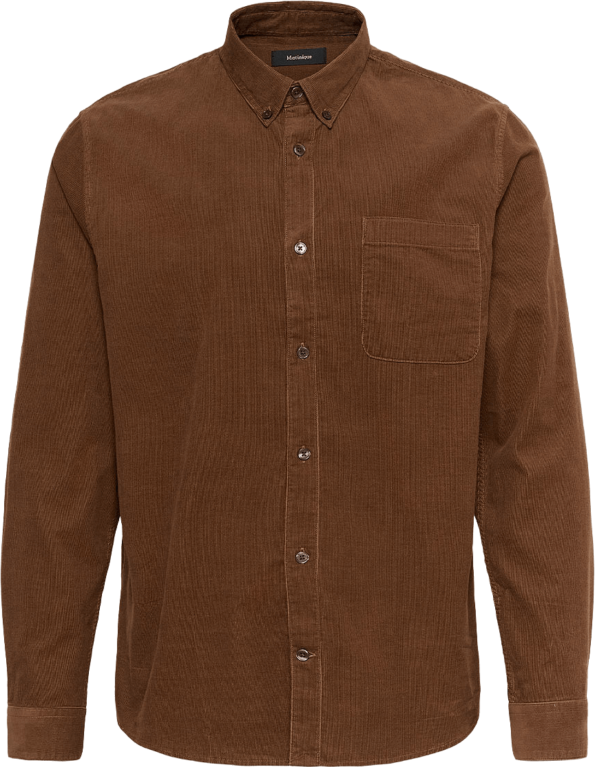 Trostol Bd Shirt, från Matinique, i färgen Emperador.