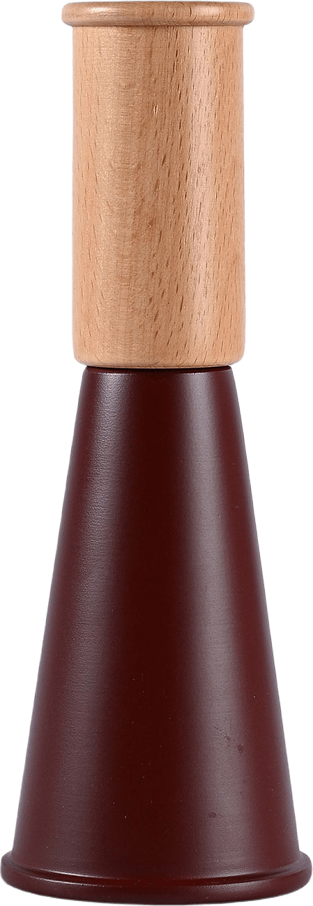 Gurken salt- och pepparkvarn Medium, från Sagaform, i färgen Mörkröd/Brun.
