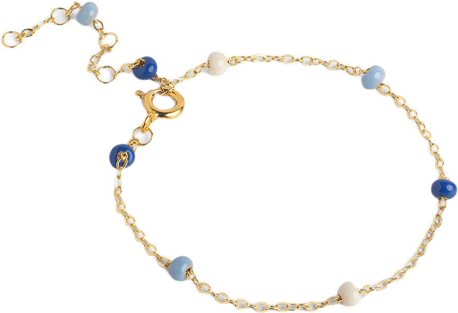 Bracelet, Lola Bold, från ENAMEL Copenhagen, i färgen Marine.