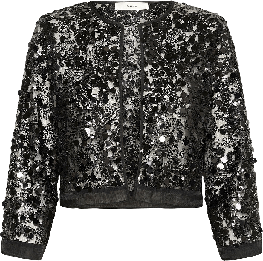 Davina Bolero, från Inwear, i färgen Black.