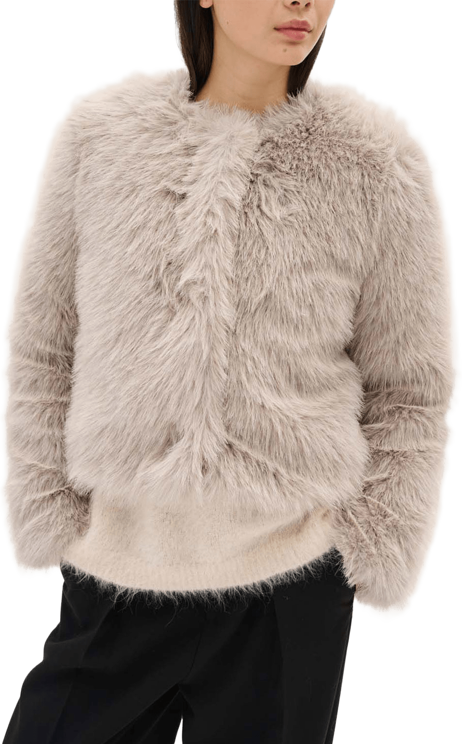 ZAZIAHIW JACKET Jacket, från Inwear, i färgen Clay.