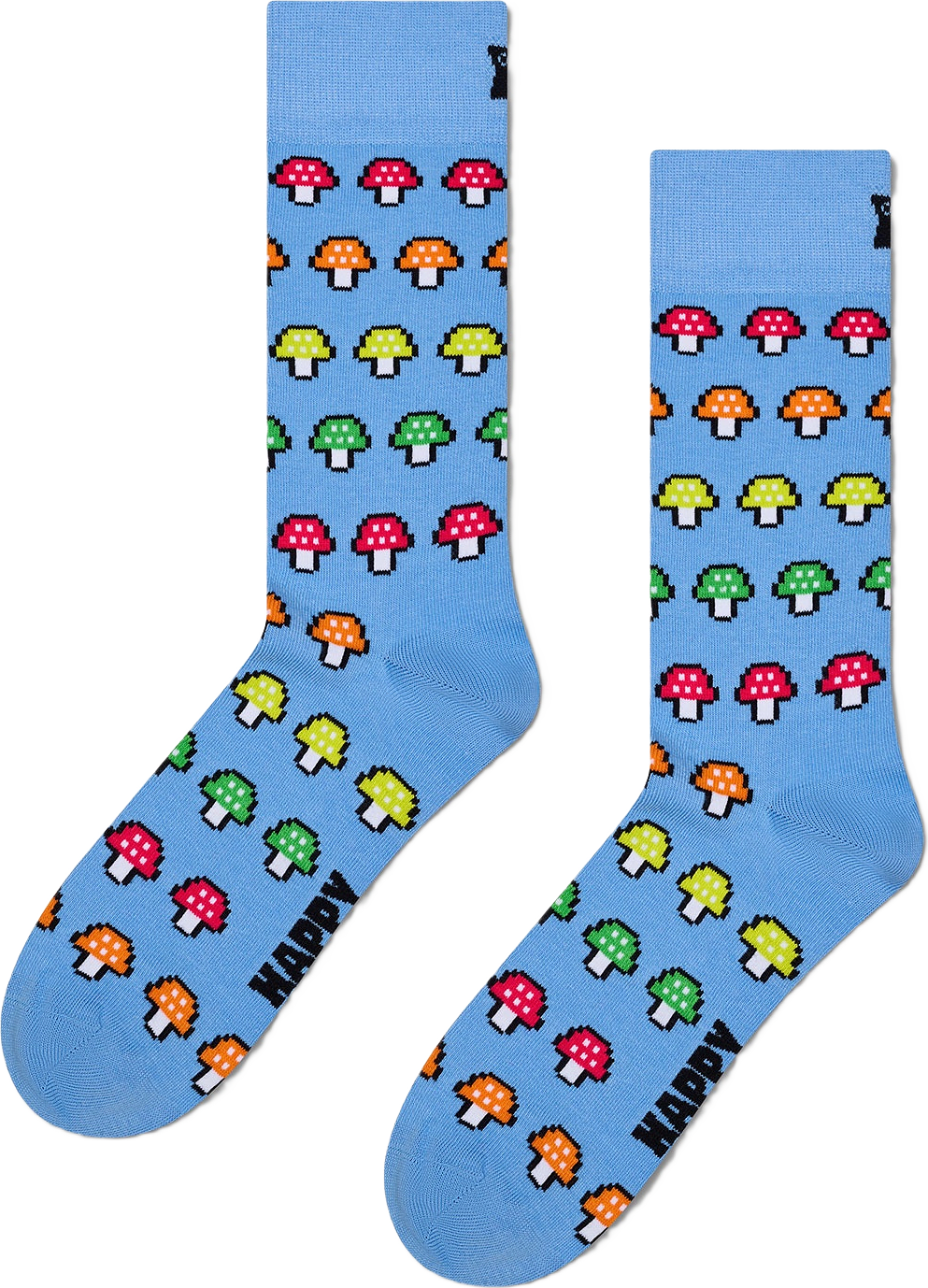 Mushroom Stripe Sock
