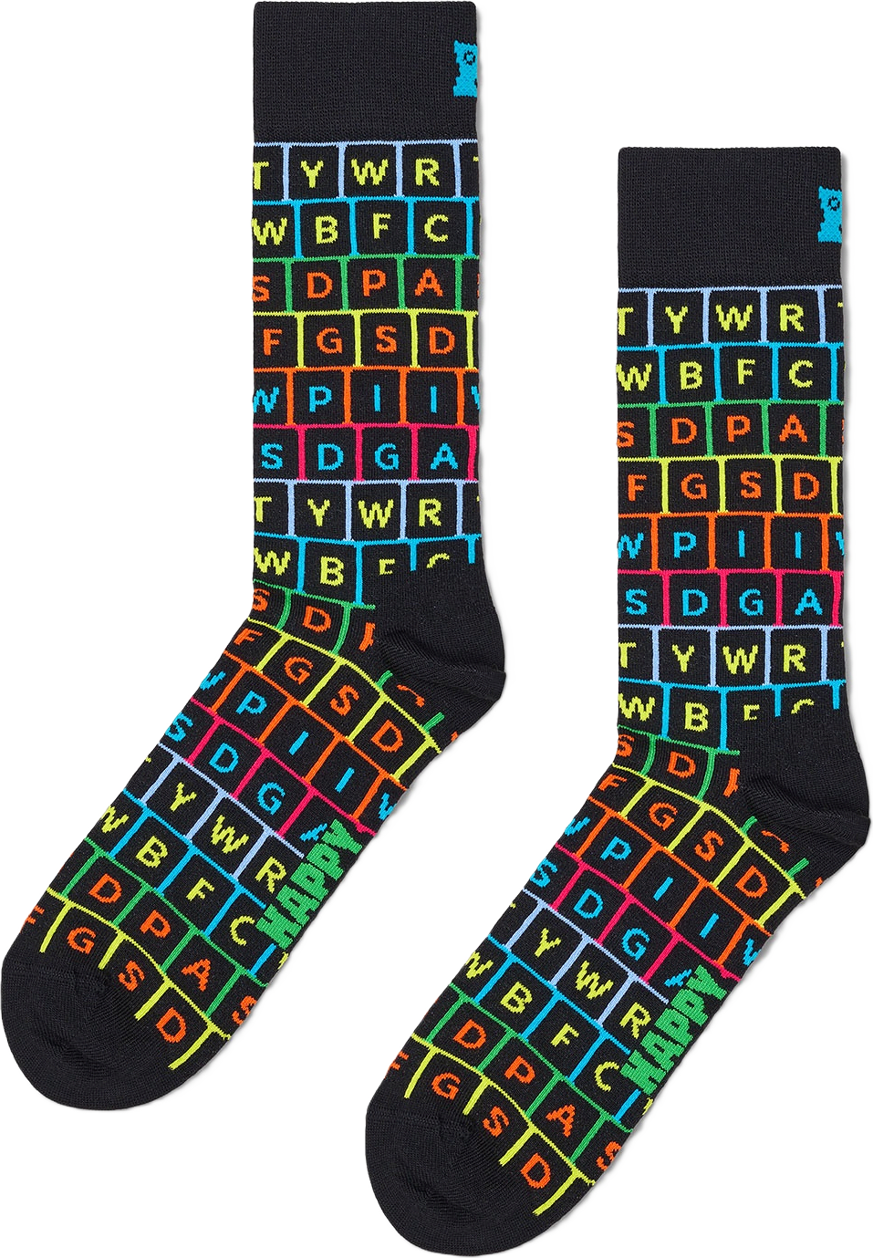 Keyboard Sock, från Happy Socks, i färgen Black.