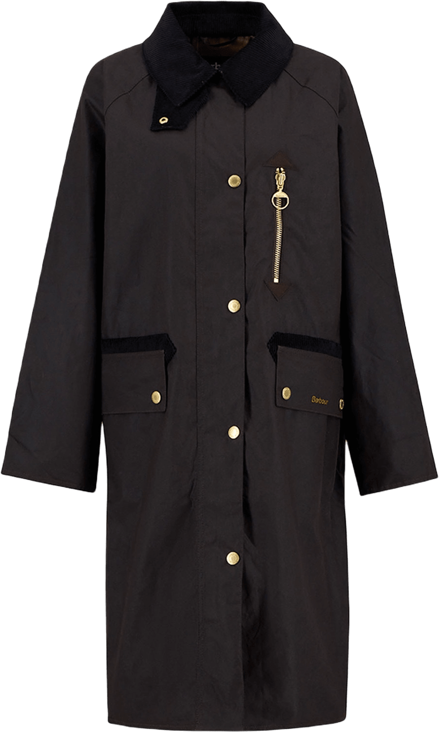 Evette Waxed Car Coat