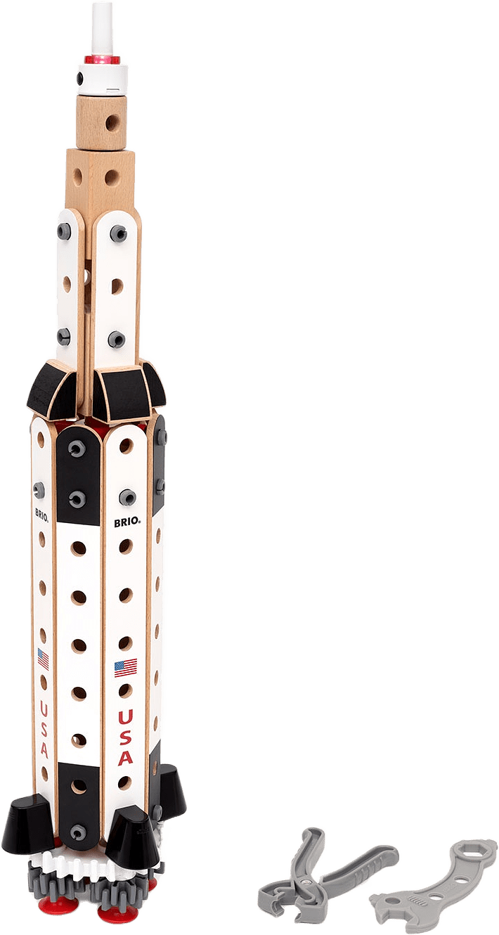Builder Apollo Saturn V, från Brio, i färgen Multicolor.