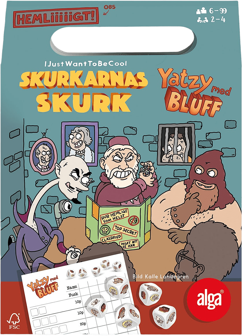 Yatzy med bluff – Skurkarnas skurk