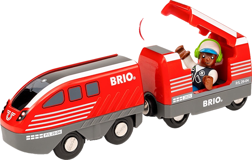 Pull Back Train Set, från Brio, i färgen Multicolor.