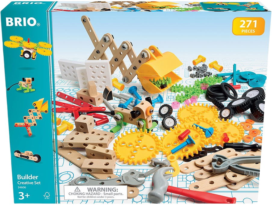 Builder Creative Set, från Brio, i färgen Multicolor.