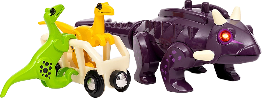 Dinosaur Attack Set, från Brio, i färgen Multicolor.