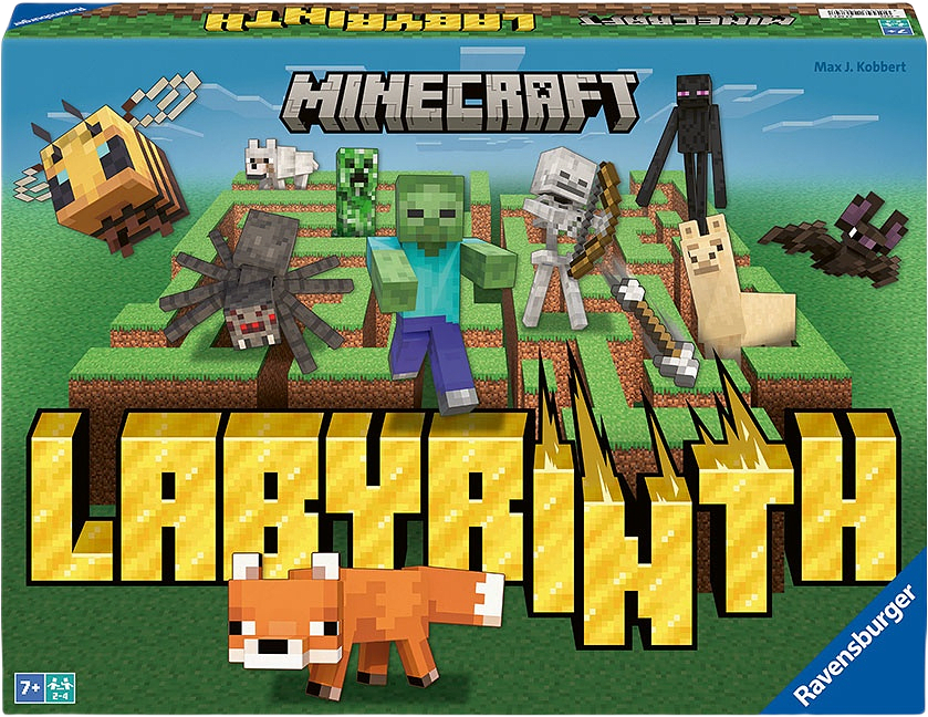Spel Minecraft Labyrinth SV/NO/FI/DA, från RAVENSBURGER, i färgen Multicolor.