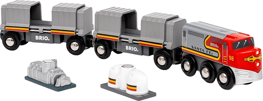 Santa Fe Train (Trains of the World), från Brio, i färgen Multicolor.