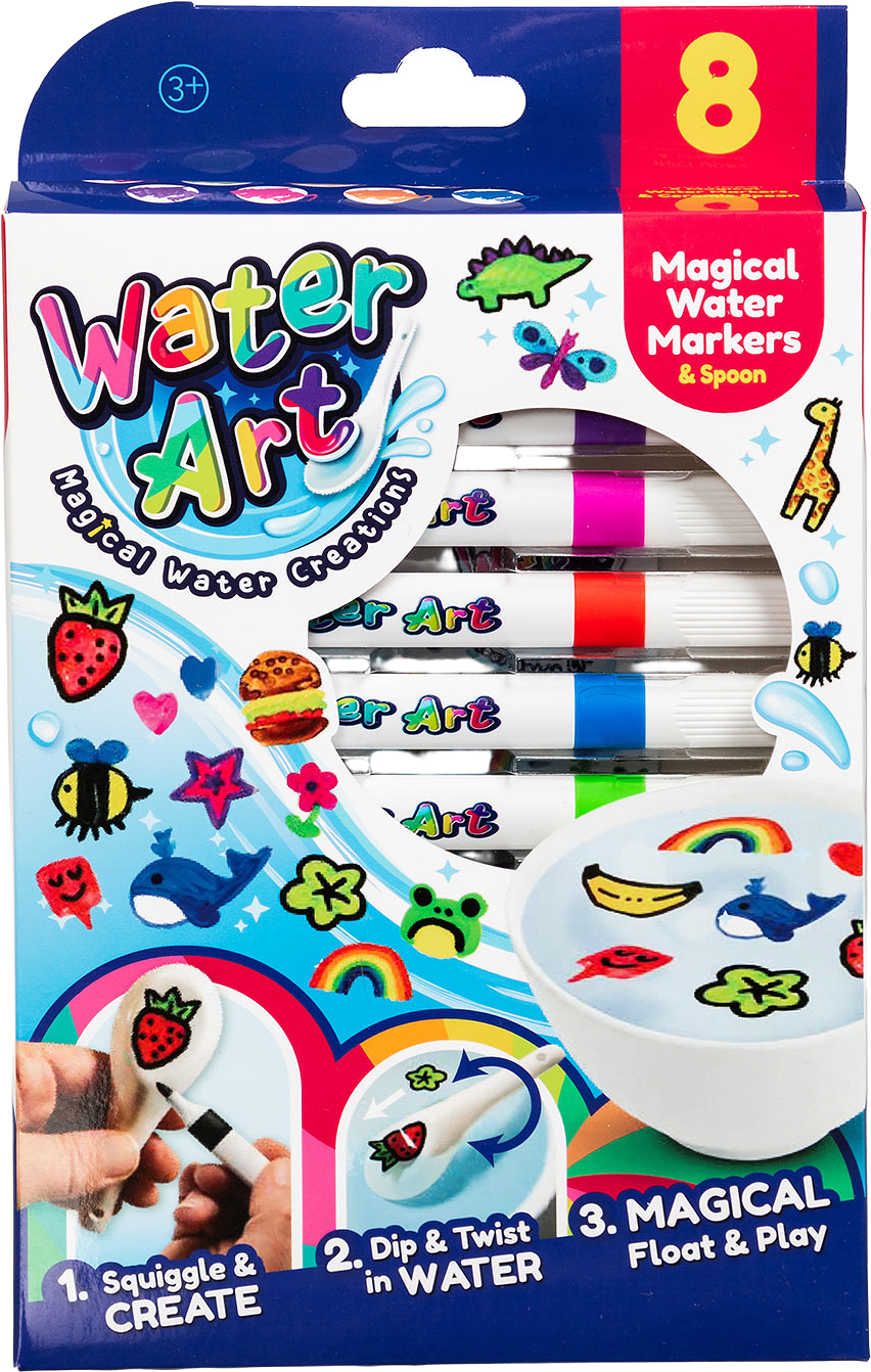 Water Art Vattenfiltpennor, 8-pack, från Water Art, i färgen Multicolor.