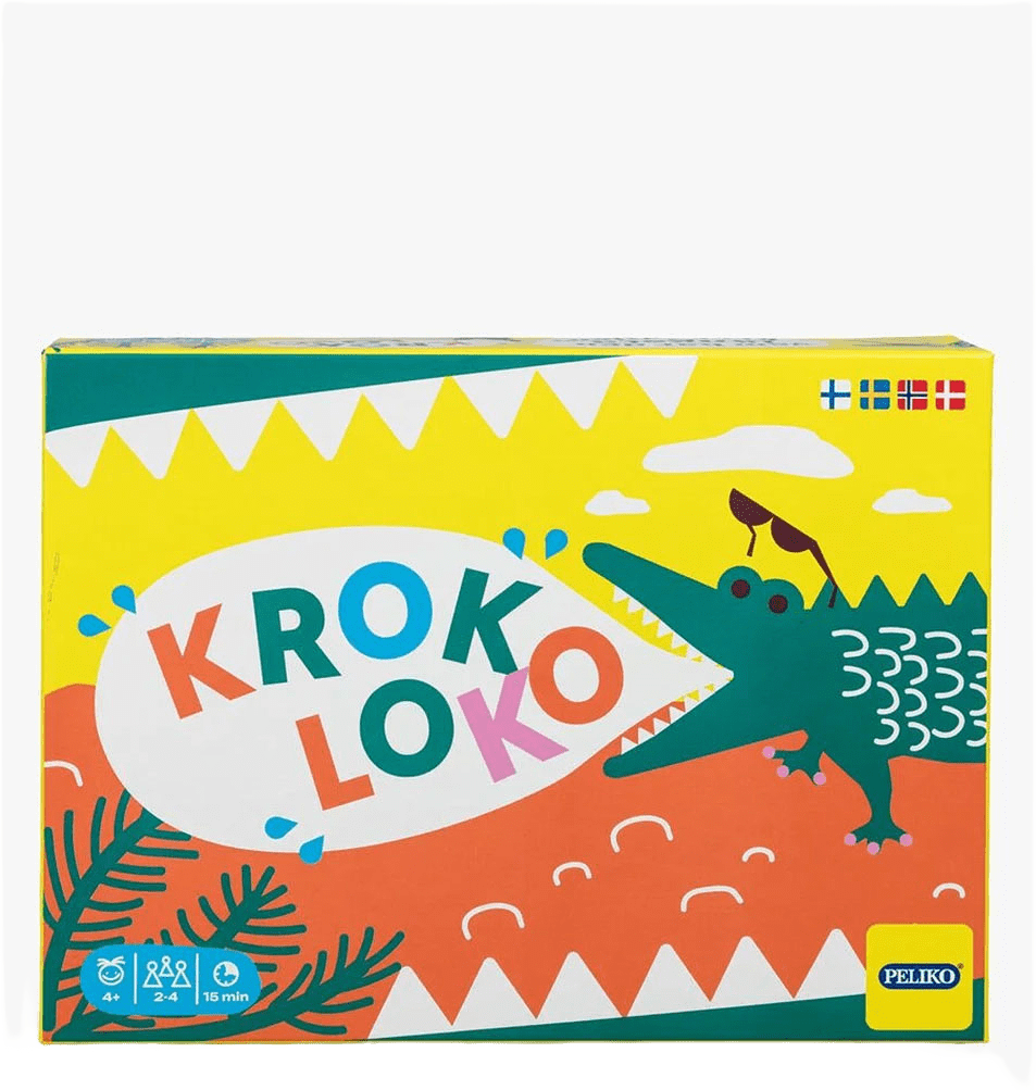 Spel Kroko Loko, från Peliko, i färgen Multicolor.